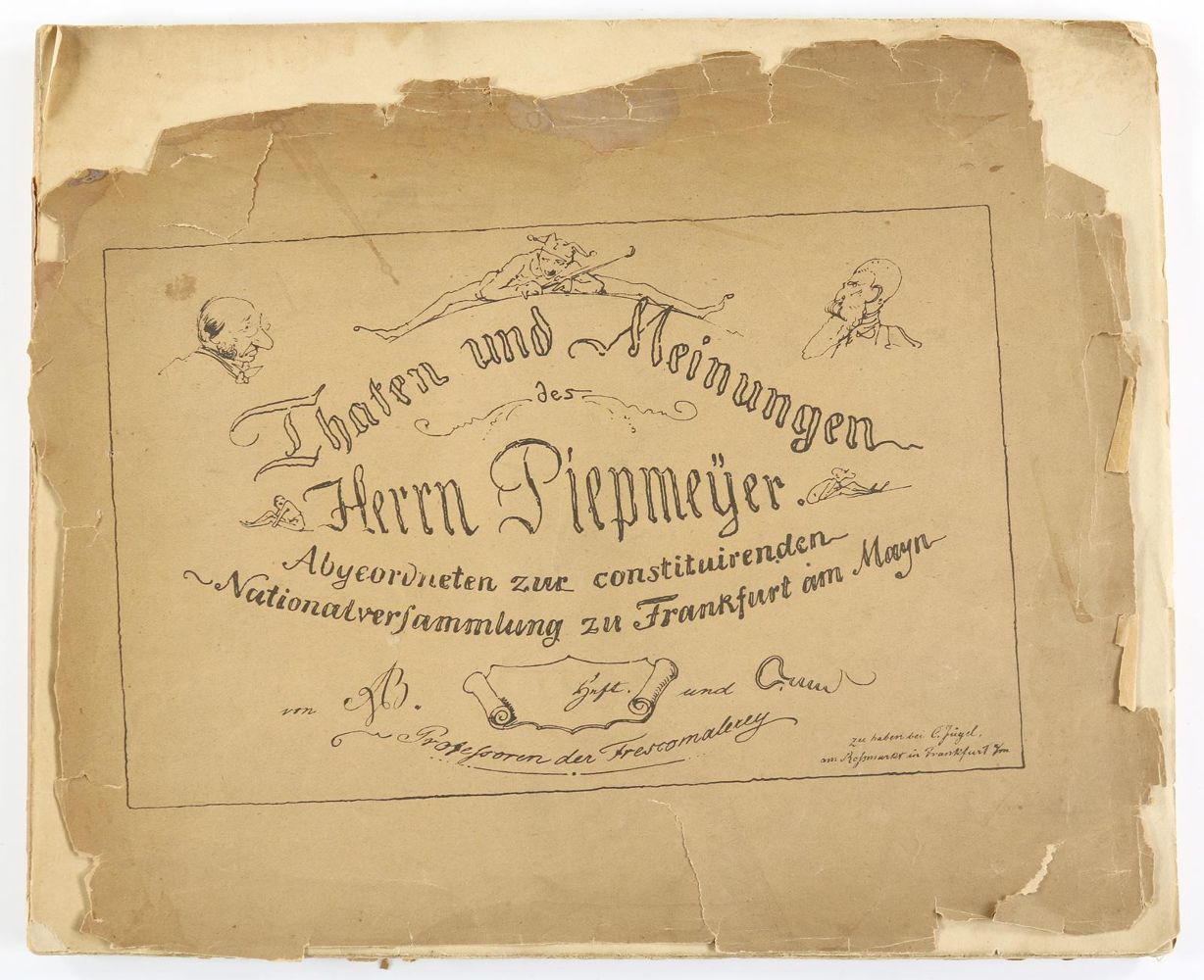 Große Abbildung Nr.2: 145-1797 (Schrödter,A. u. J.H.Detmold).: (Deutschland, Revolution 1848/49 - Vormärz - Politik)