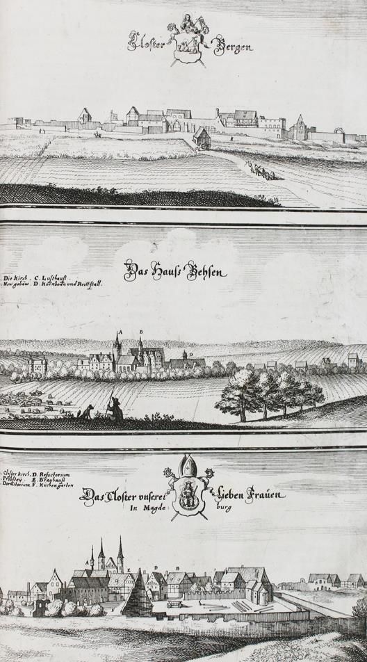 (Цайллер, М.). – Topographia Saxoniae Inferioris, то есть описание главнейших мест и площадей..