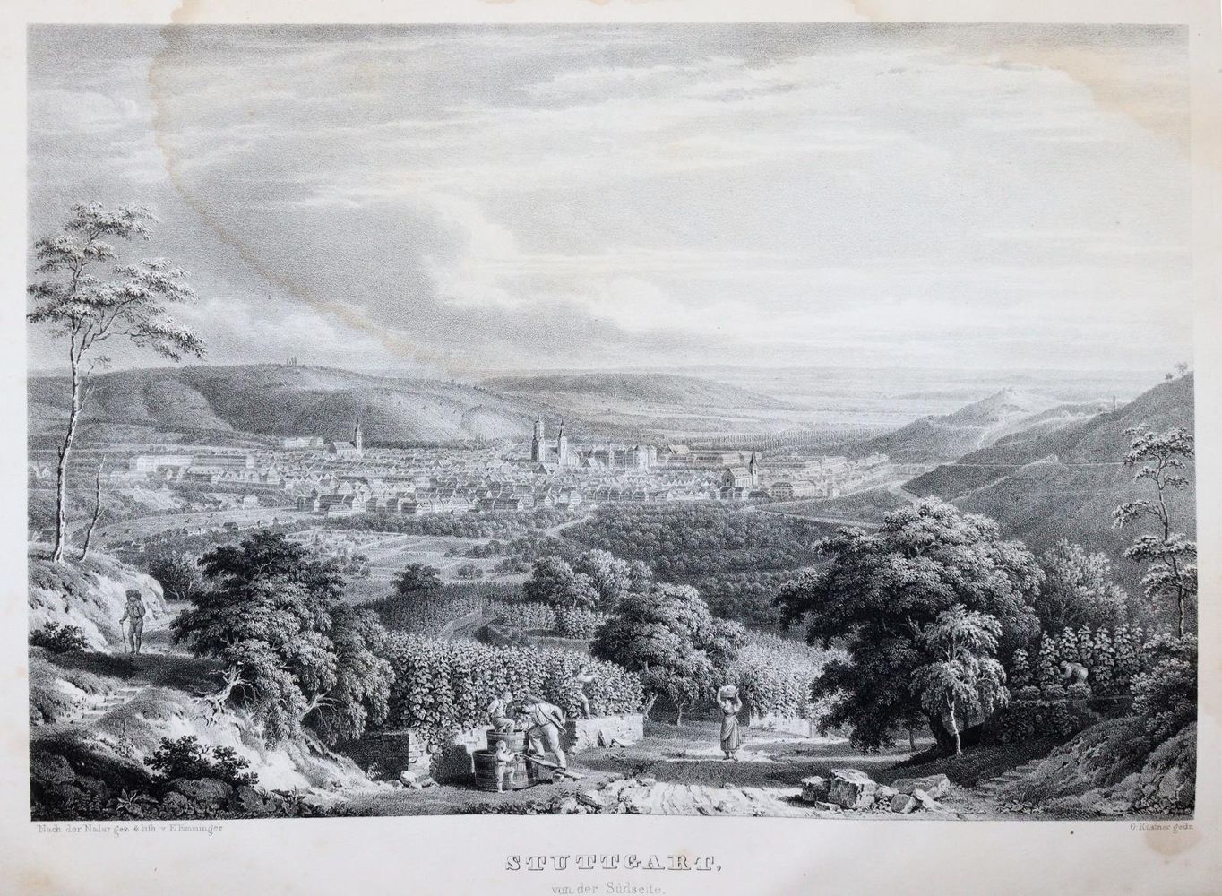 Große Abbildung Nr.2: 145-1830 Plieninger,D.: (Deutschland, Stuttgart)