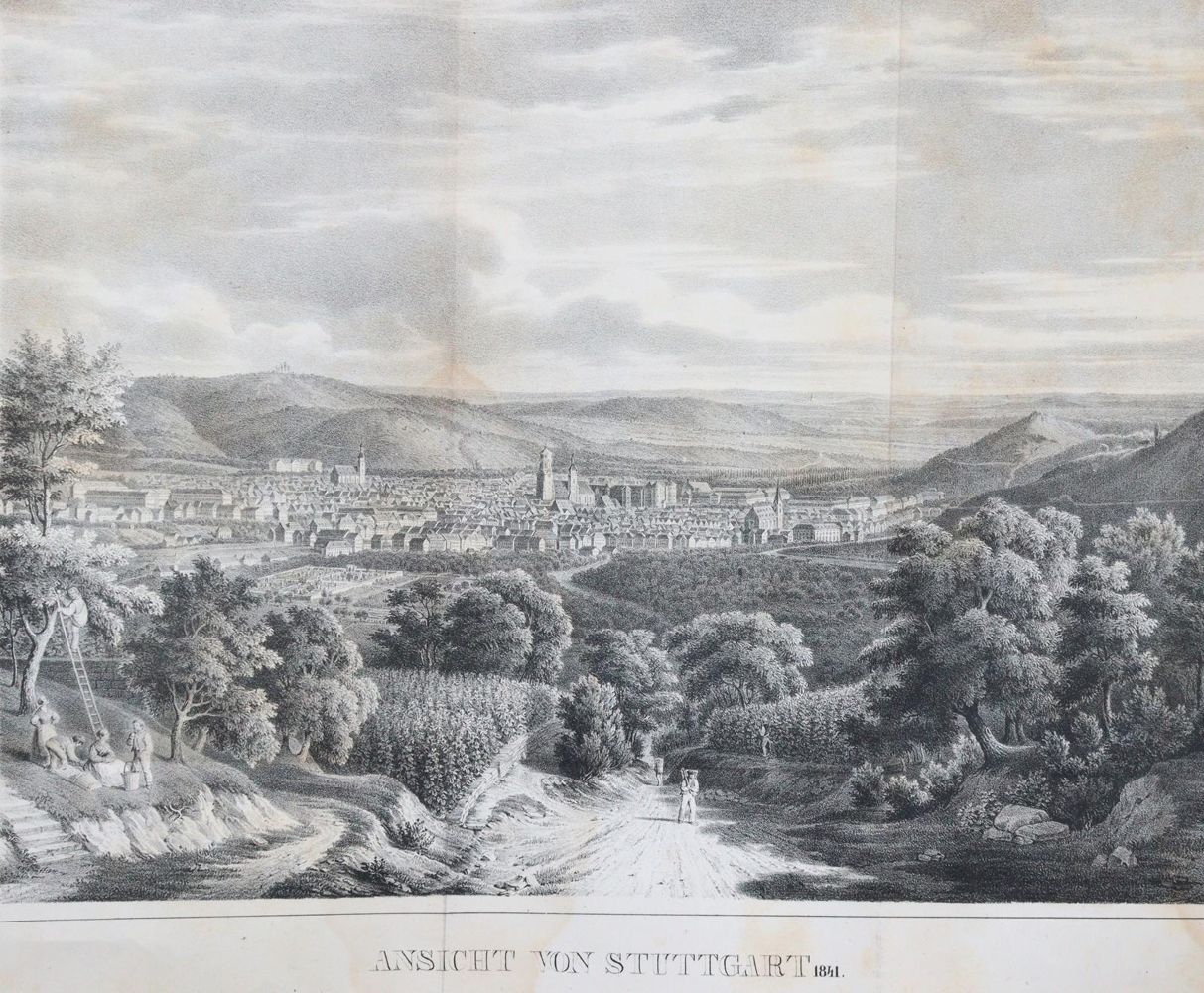 Große Abbildung Nr.6: 145-1831 Schwarzmann,W.F.: (Deutschland, Stuttgart)