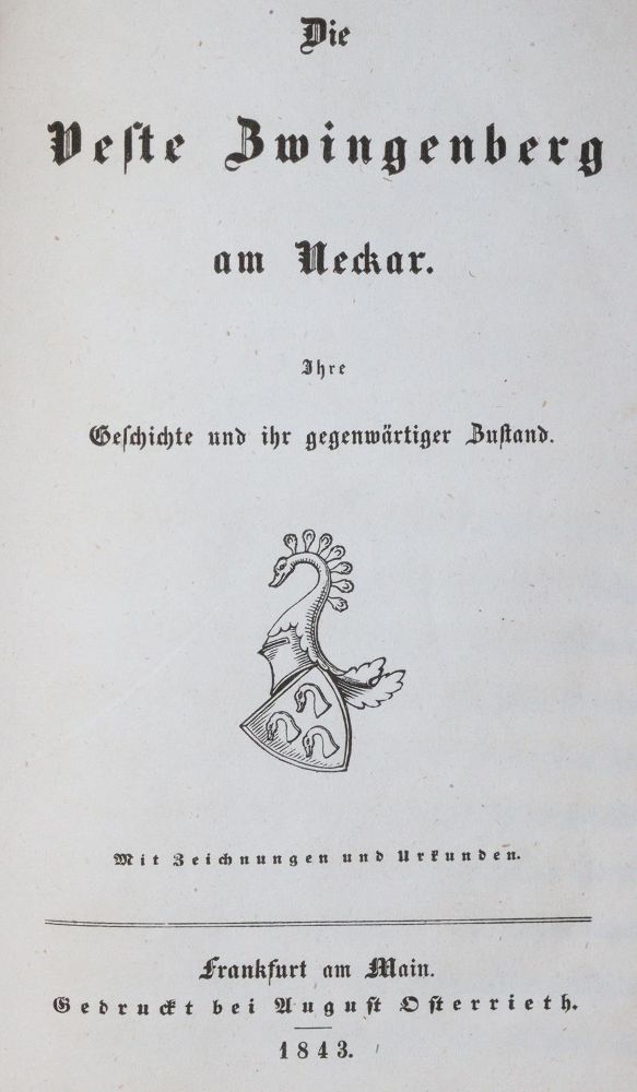 Große Abbildung Nr.3: 145-1845 (Krieg von Hochfelden,G.H.).: (Deutschland, Zwingenberg)