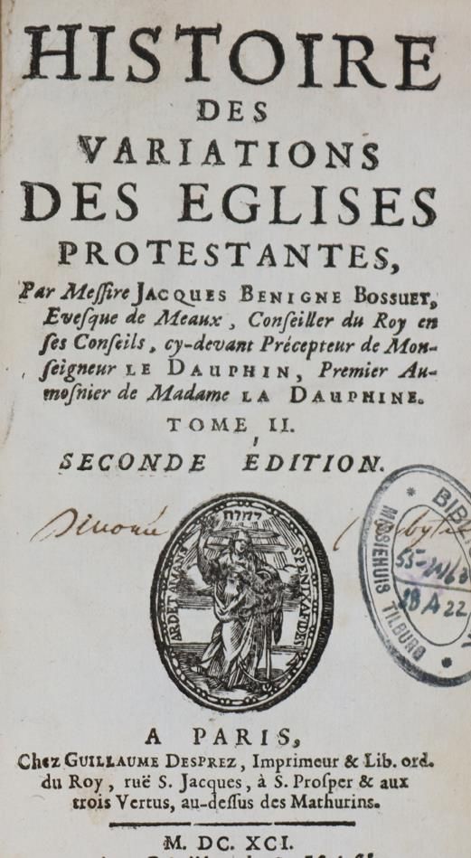 Große Abbildung Nr.1: 145-1848 Benigne de Bossuet,J.: (Frankreich)