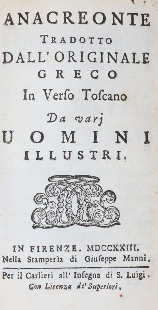 Große Abbildung Nr.1: 145-1872 Anacreon.: (Italien)