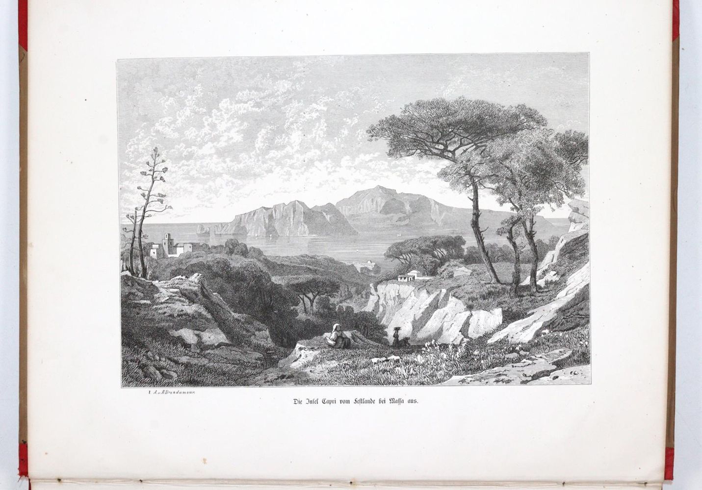 Große Abbildung Nr.2: 145-1876 Gregorovius,F.: (Italien, Capri)