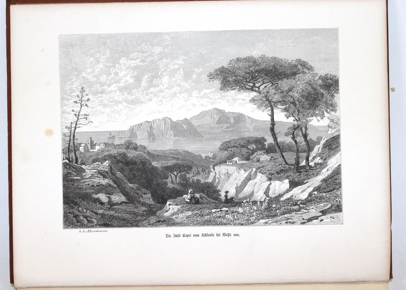 Große Abbildung Nr.2: 145-1877 Gregorovius,F.: (Italien, Capri)