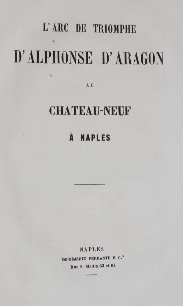 Große Abbildung Nr.3: 145-1906 L'Arc de Triomphe: (Italien, Neapel)
