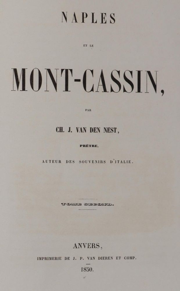Große Abbildung Nr.3: 145-1908 Nest,C.J.van den.: (Italien, Neapel)