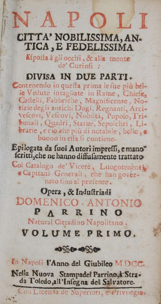 Große Abbildung Nr.3: 145-1909 Parrino,D.A.: (Italien, Neapel)