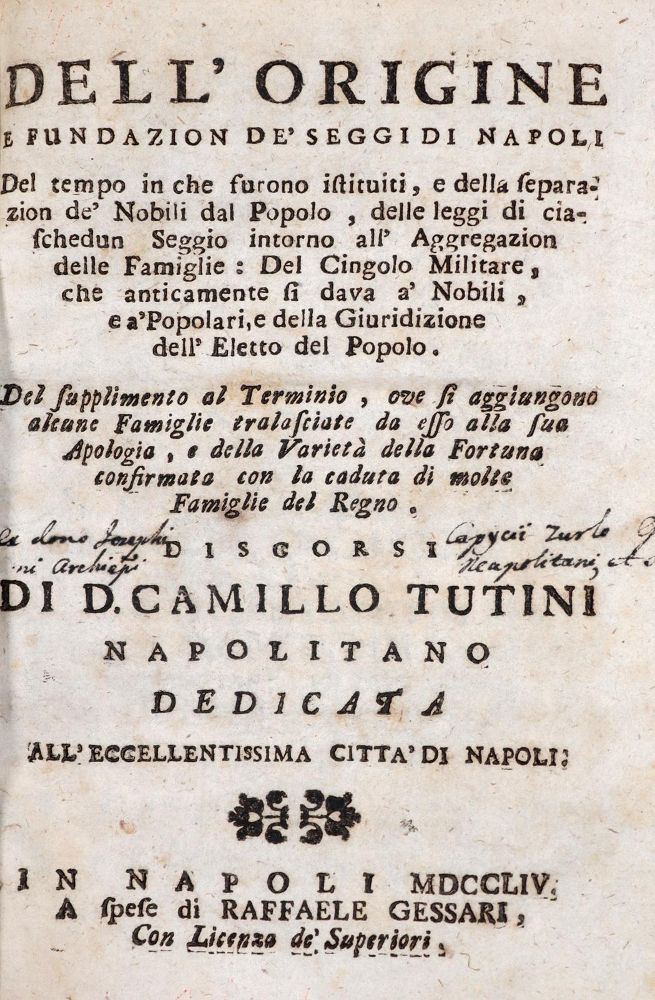 Große Abbildung Nr.1: 145-1918 Tutini,C.: (Italien, Neapel)