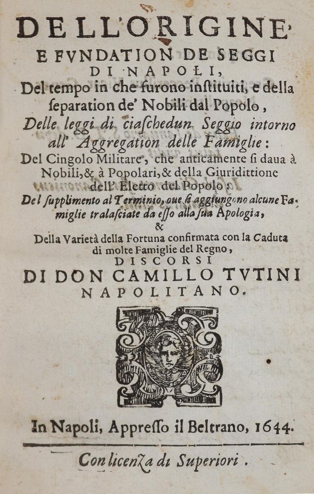 Große Abbildung Nr.1: 145-1919 Tutini,C.: (Italien, Neapel)