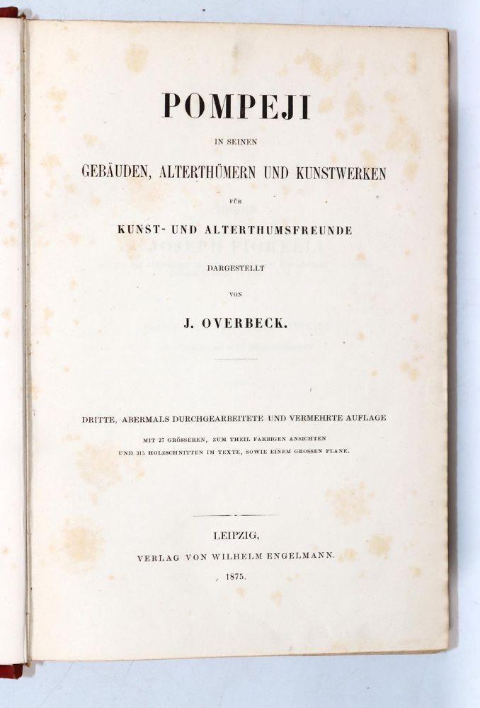 Große Abbildung Nr.3: 145-1920 Bonucci,C.: (Italien, Pompeji)