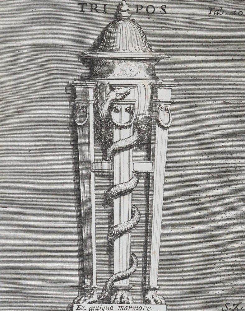 Große Abbildung Nr.4: 145-1925 Causeus de La Chausse,M.A.: (Italien, Rom)