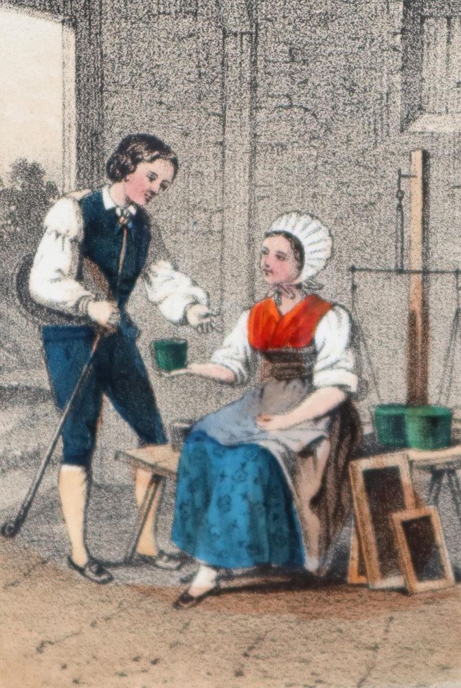Große Abbildung Nr.2: 145-1965 Costumes Suisses: (Schweiz)