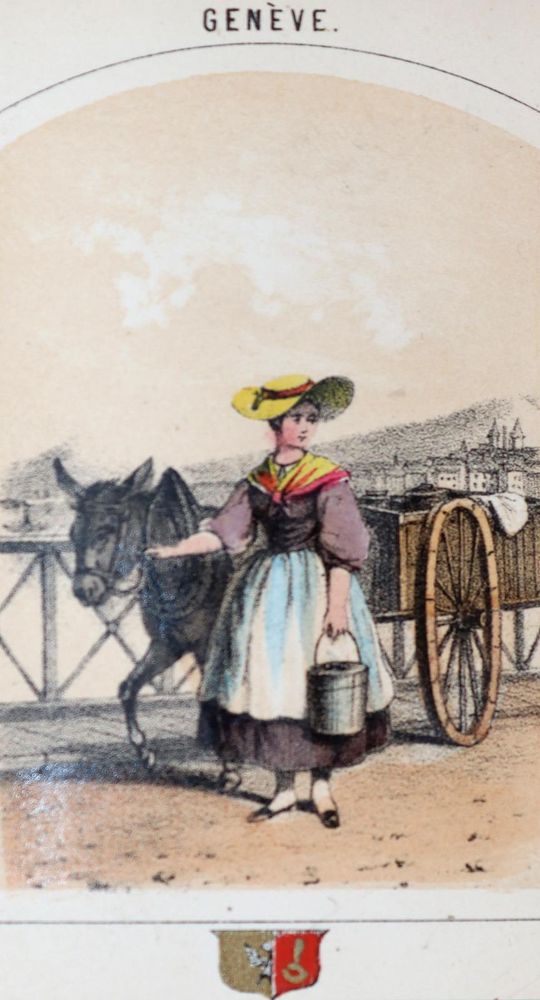 Große Abbildung Nr.3: 145-1965 Costumes Suisses: (Schweiz)