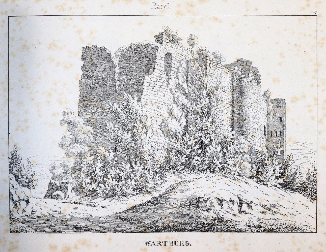 (Wagner,J.F. – Views of all castles, palaces and ruins of Switzerland)