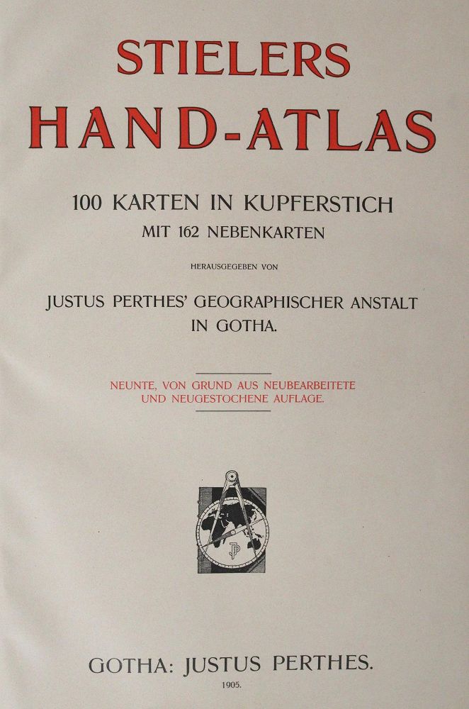 Große Abbildung Nr.1: 145-2005 Stieler,A.: (Verschiedene Länder - Geschichte, Atlanten)