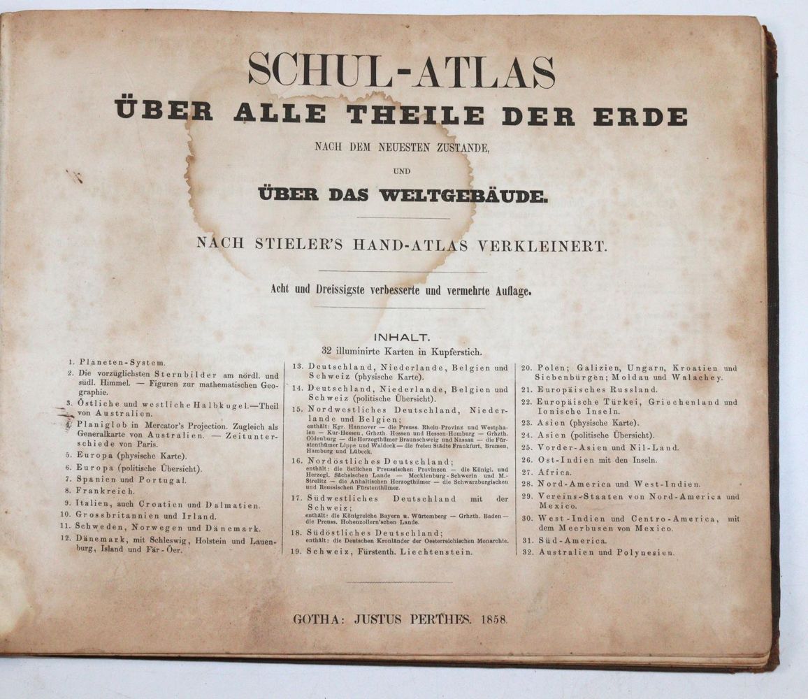 Große Abbildung Nr.3: 145-2006 Stieler,(A.).: (Verschiedene Länder - Geschichte, Atlanten)