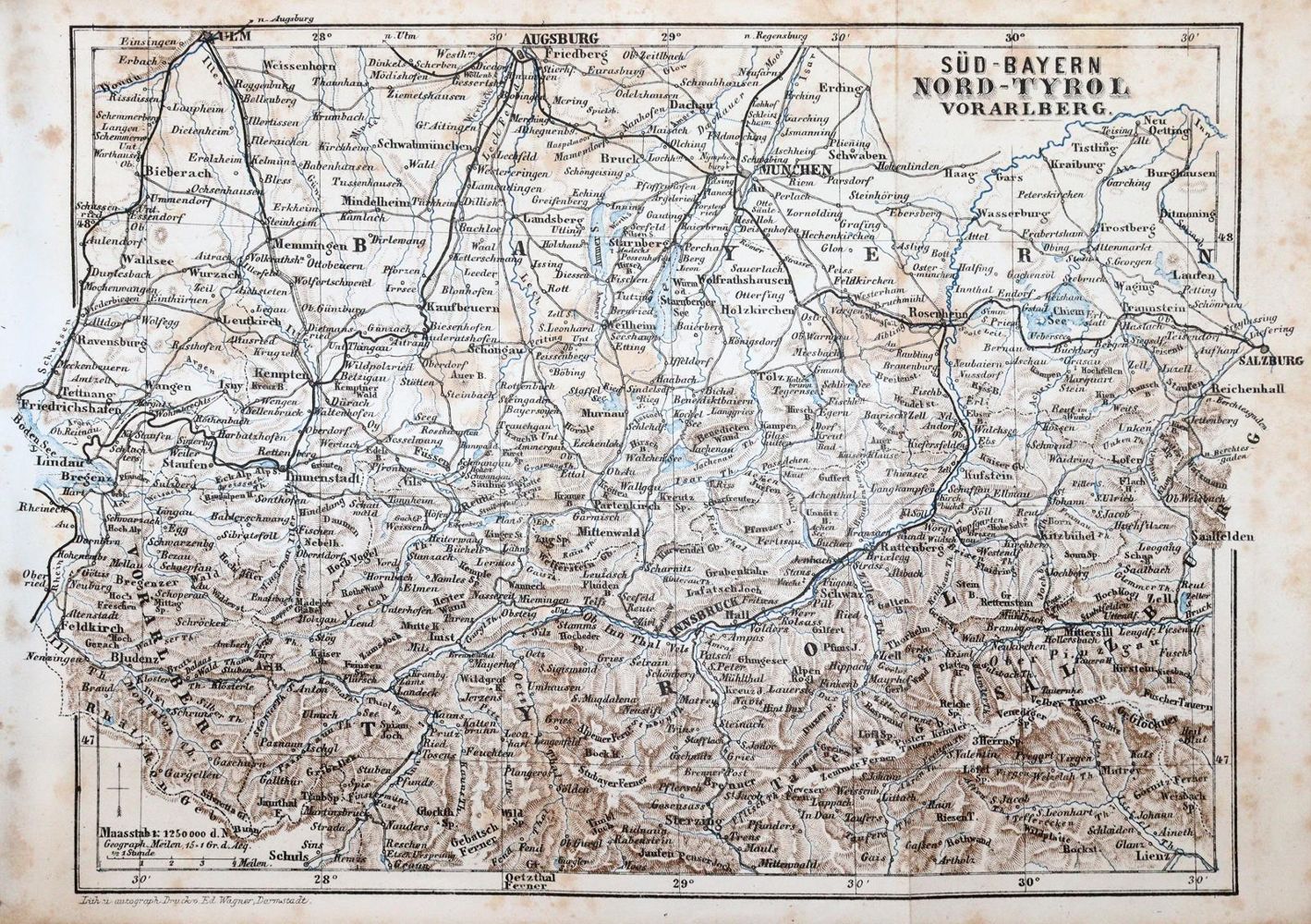 Große Abbildung Nr.3: 145-2013 Österreich.: (Verschiedene Länder - Geschichte, Baedeker)