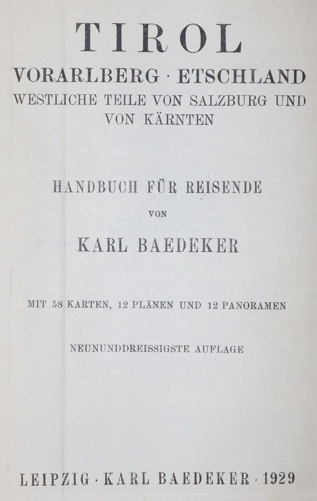 Große Abbildung Nr.1: 145-2016 Sammlung: (Verschiedene Länder - Geschichte, Baedeker)