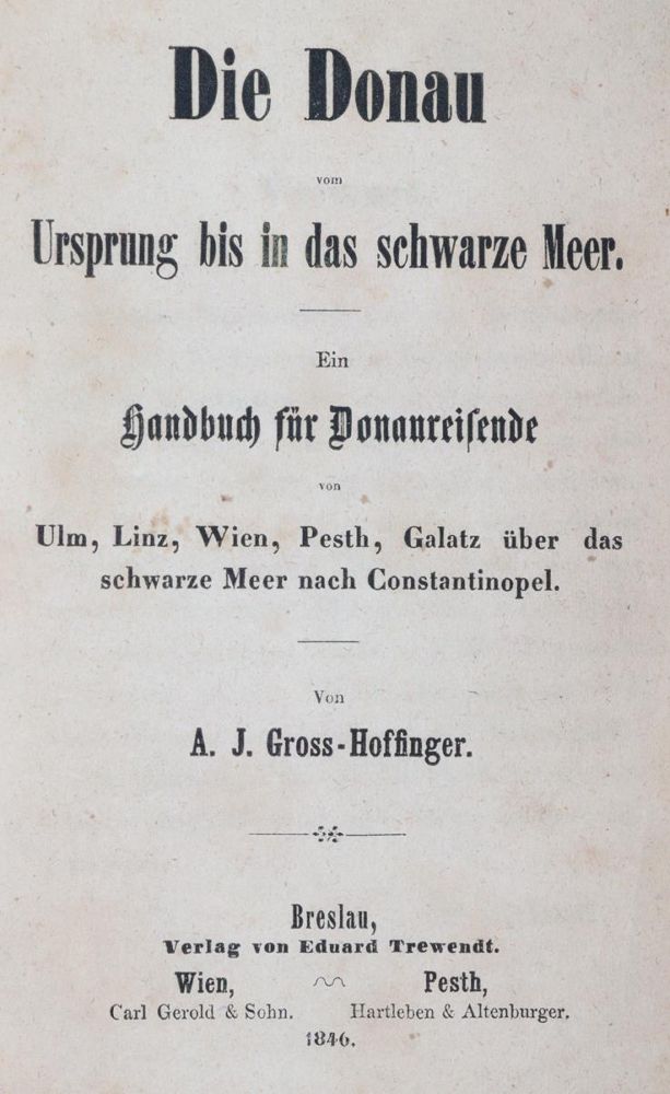 Große Abbildung Nr.1: 145-2037 Gross-Hoffinger,A.J.: (Verschiedene Länder - Geschichte, Donau)