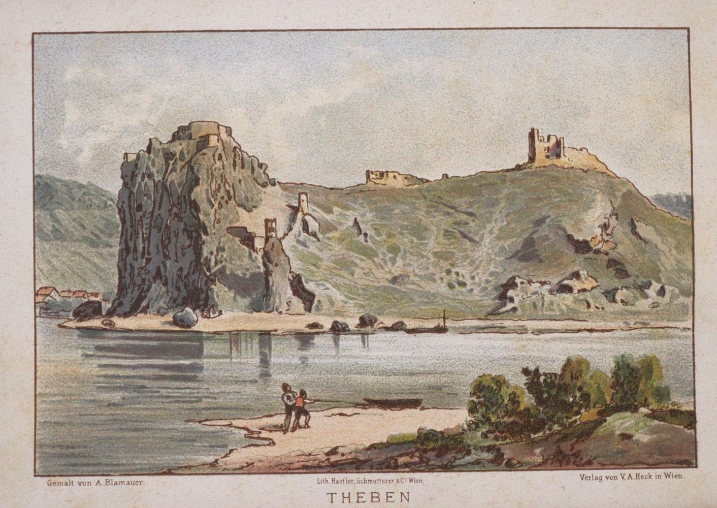 Große Abbildung Nr.6: 145-2038 Heck,V.A.: (Verschiedene Länder - Geschichte, Donau)