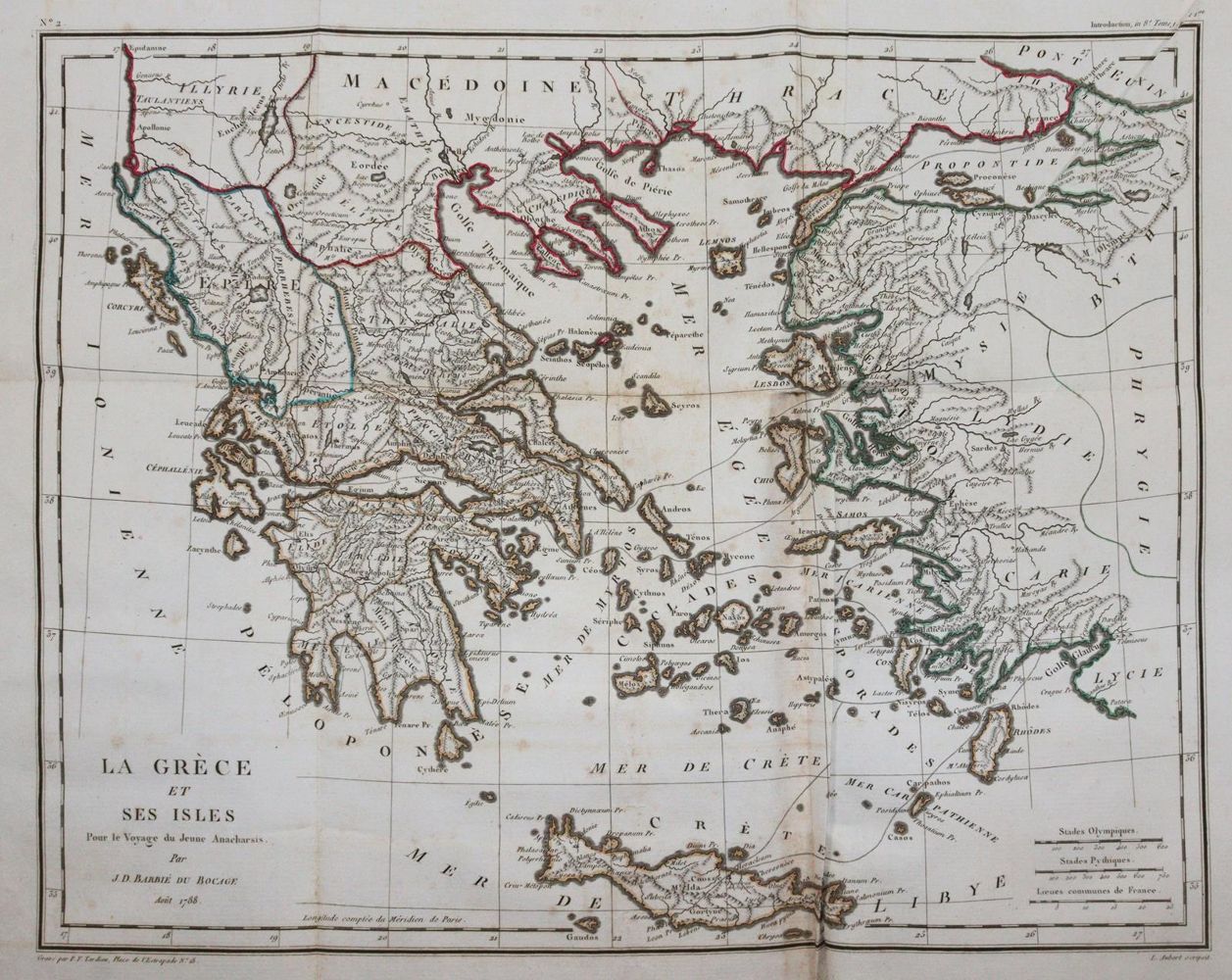 Große Abbildung Nr.1: 145-2041 Barthelemy,J.J.: (Verschiedene Länder - Geschichte, Griechenland)