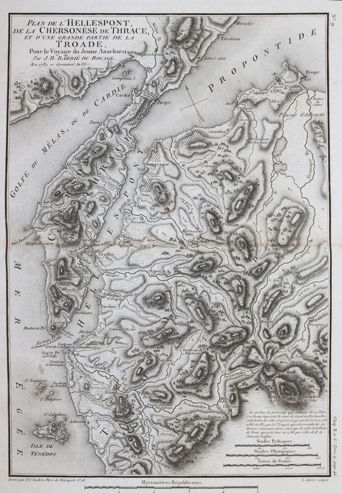 Große Abbildung Nr.3: 145-2041 Barthelemy,J.J.: (Verschiedene Länder - Geschichte, Griechenland)