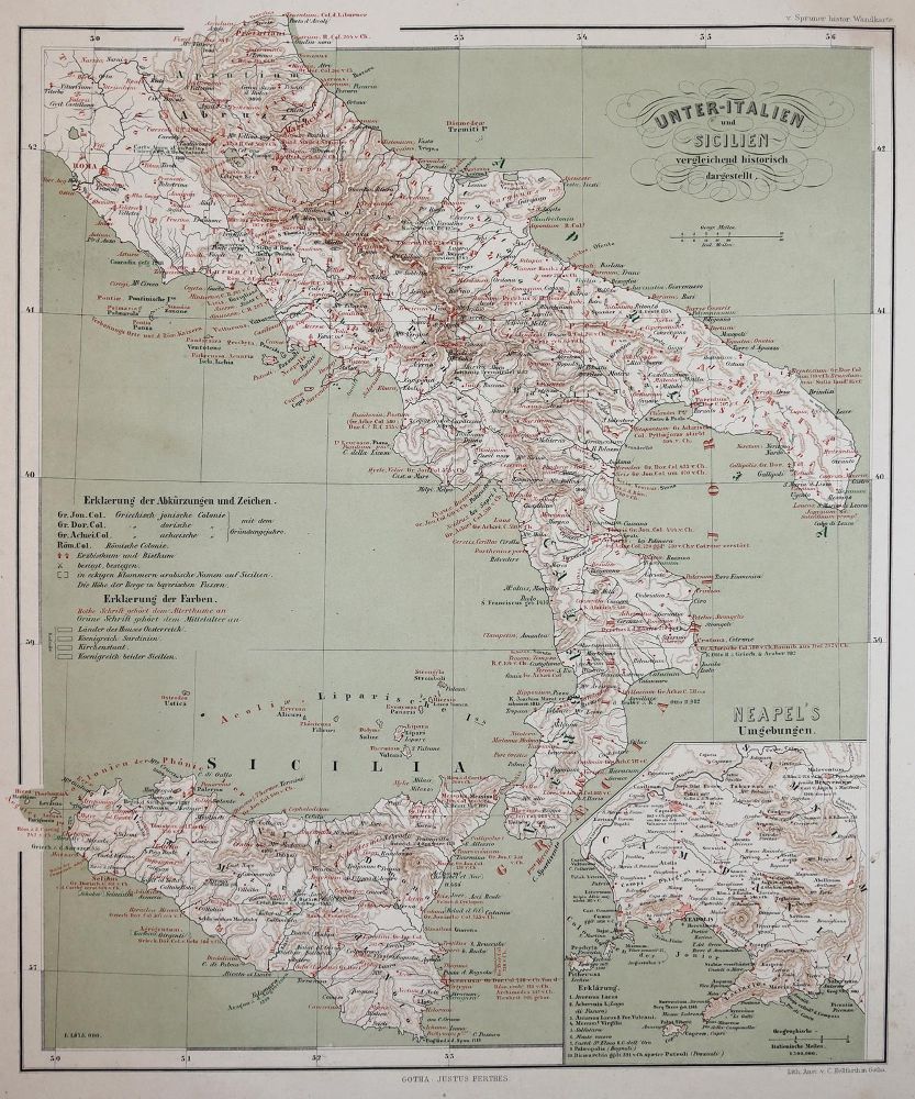 Große Abbildung Nr.6: 145-2044 Kiepert,H.: (Verschiedene Länder - Geschichte, Griechenland)