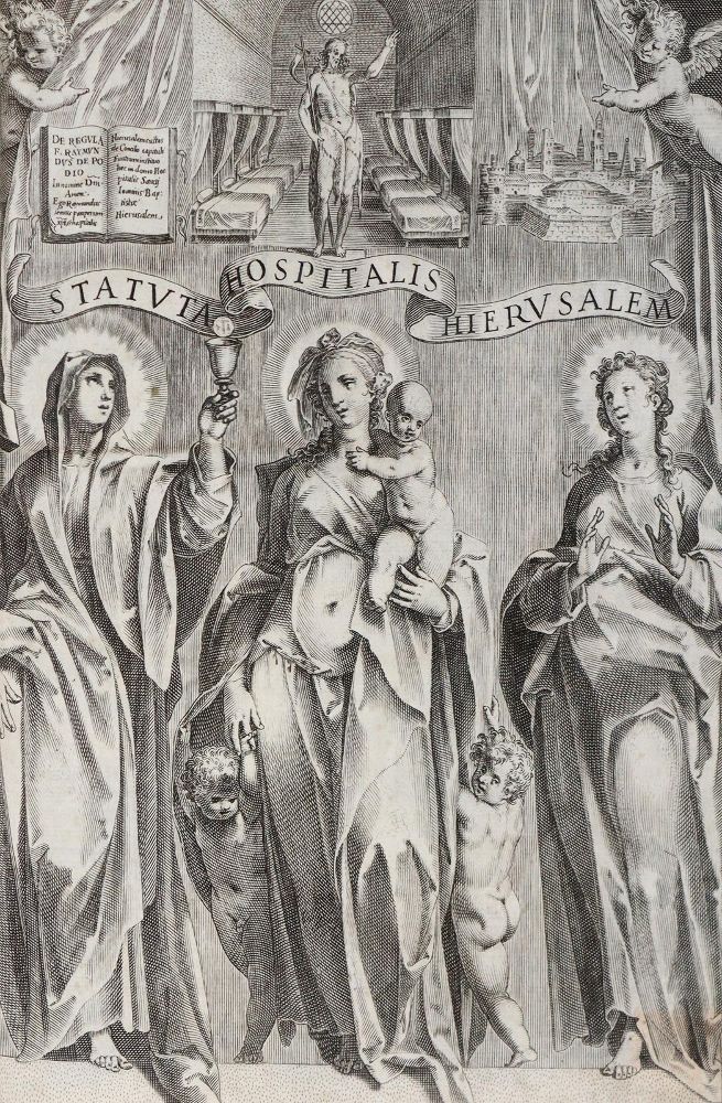 Große Abbildung Nr.1: 145-205 Statuta Hospitalis Hierusalem.: (Malta)