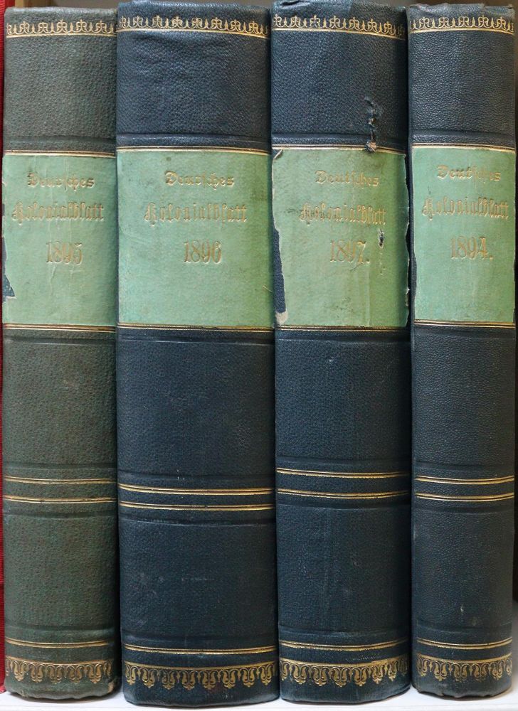 Große Abbildung Nr.6: 145-2063 Deutsches Kolonialblatt.: (Verschiedene Länder - Geschichte, Kolonien)