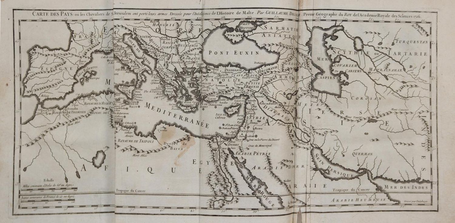 Große Abbildung Nr.5: 145-2076 Vertot,R.A.de.: (Verschiedene Länder - Geschichte, Malteserorden)