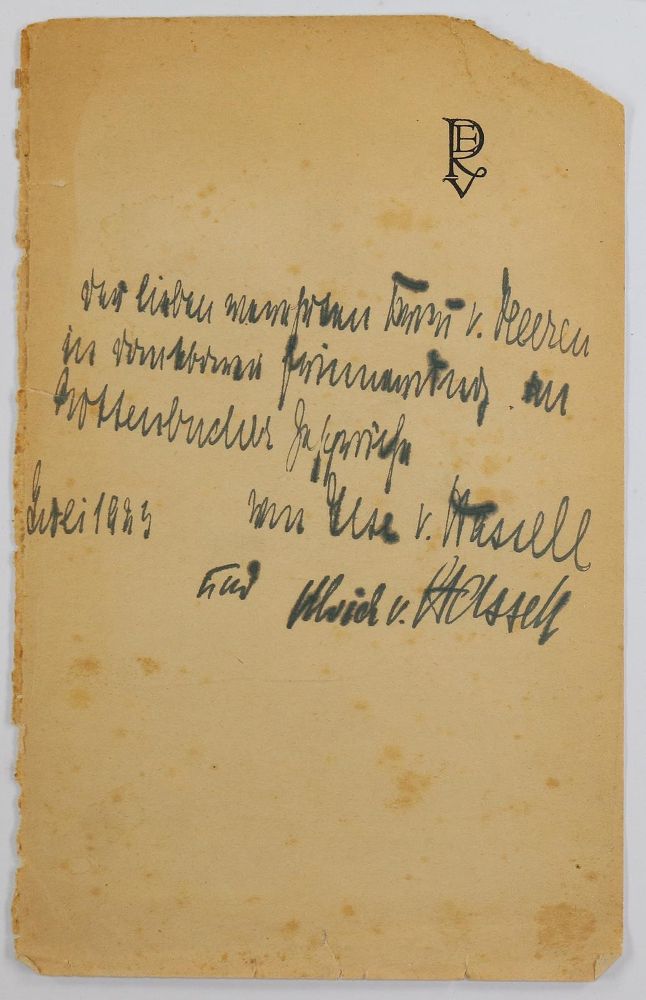 Große Abbildung Nr.1: 145-2114 Autographen-Konvolut.: (Autographen)