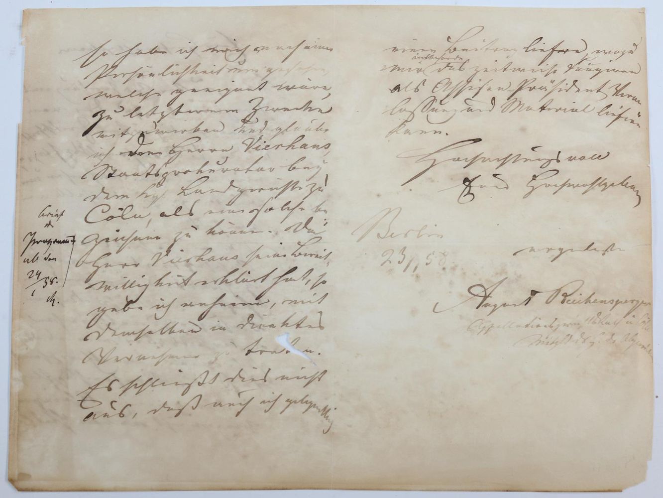 Große Abbildung Nr.4: 145-2114 Autographen-Konvolut.: (Autographen)