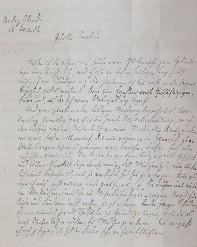 Große Abbildung Nr.1: 145-2116 Baur, Carl Wihelm: (Autographen)