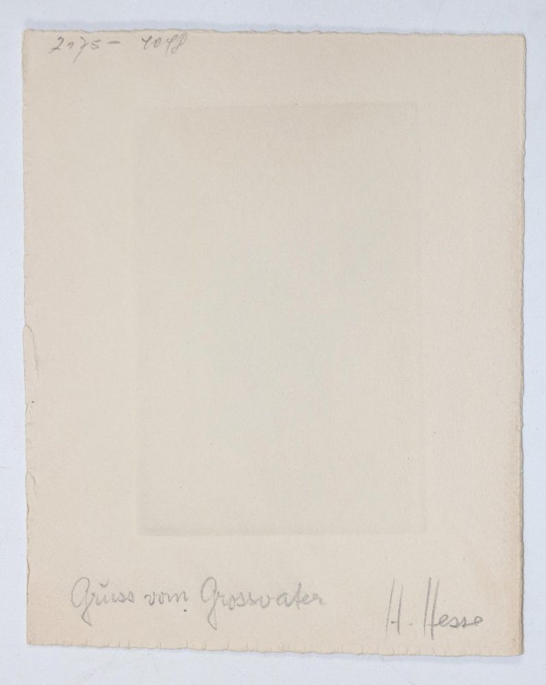 Große Abbildung Nr.212: 145-2134 Hesse, Hermann: (Autographs)