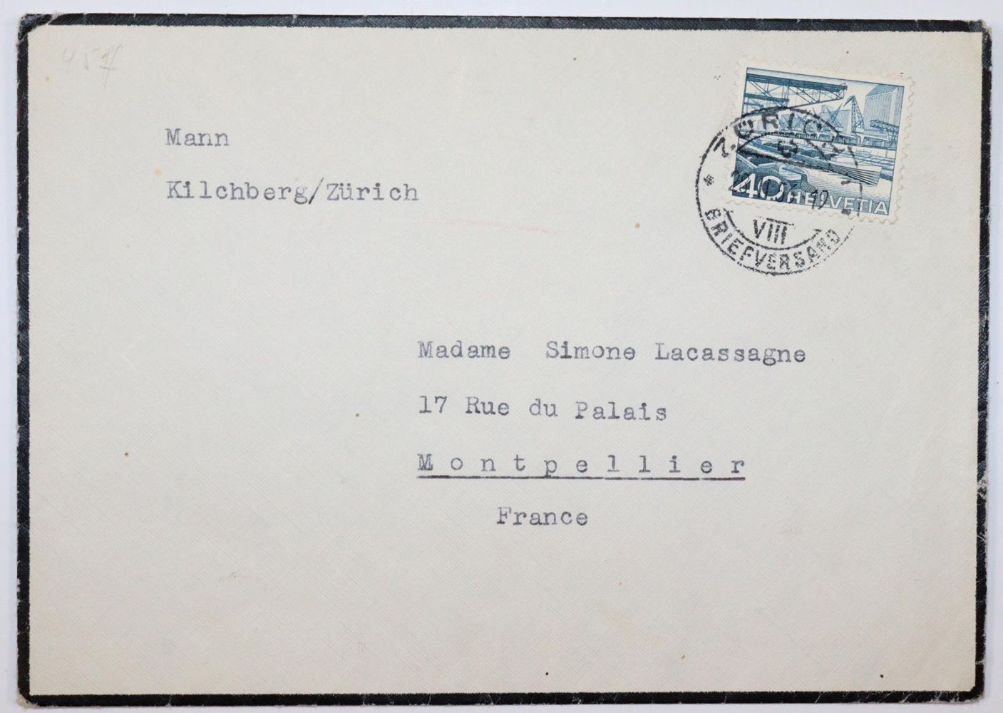 Große Abbildung Nr.2: 145-2142 Mann, Katia: (Autographs)