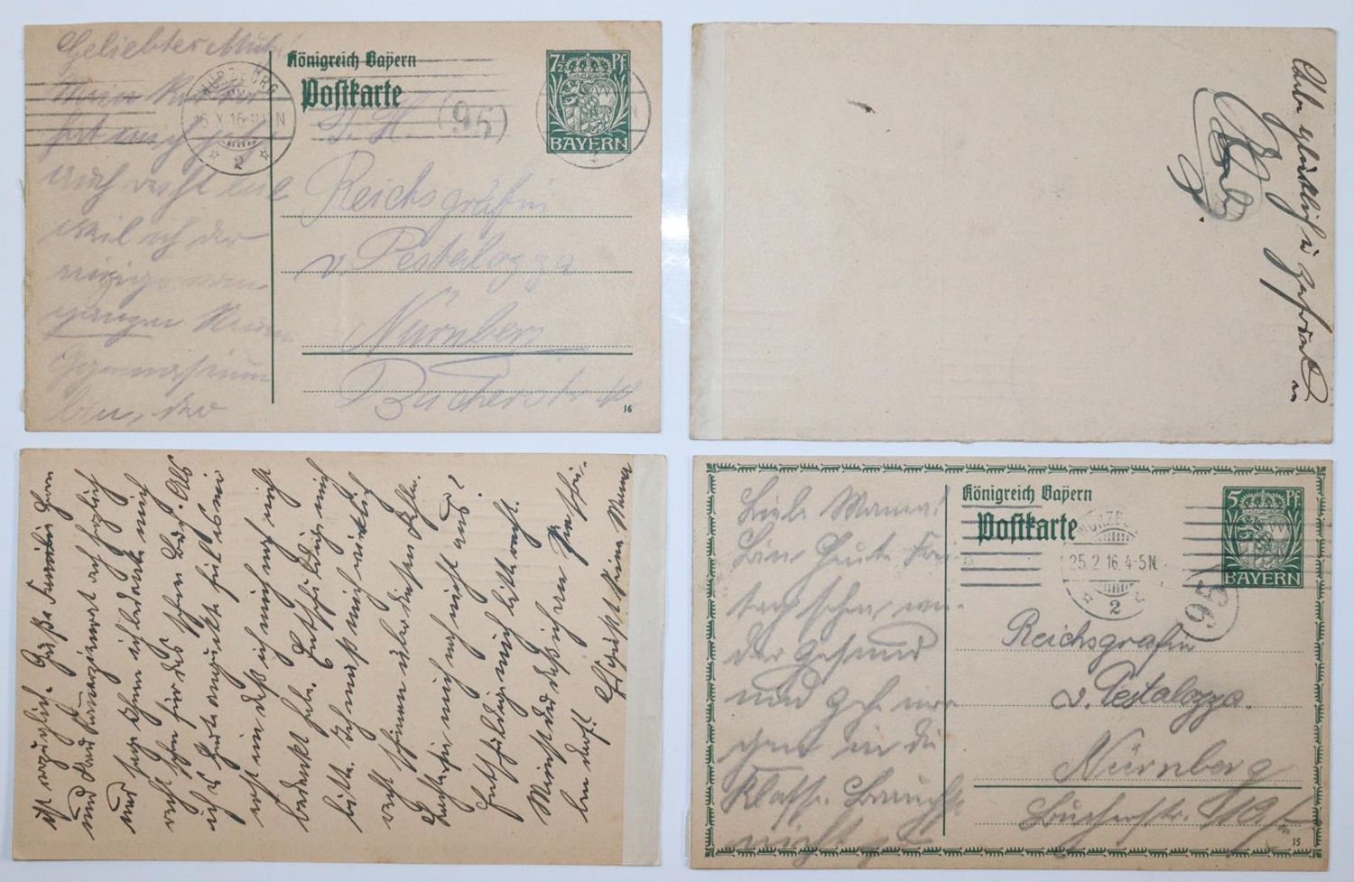 Große Abbildung Nr.2: 145-2148 Pestalozza, Albert Maria Ludwig Otto Joseph Eugen von: (Autographen)