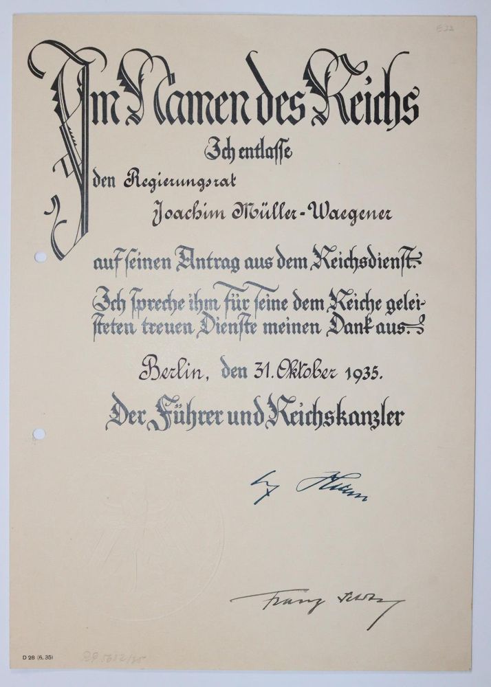 Große Abbildung Nr.5: 145-2158 Speer, Albert,: (Autographen)