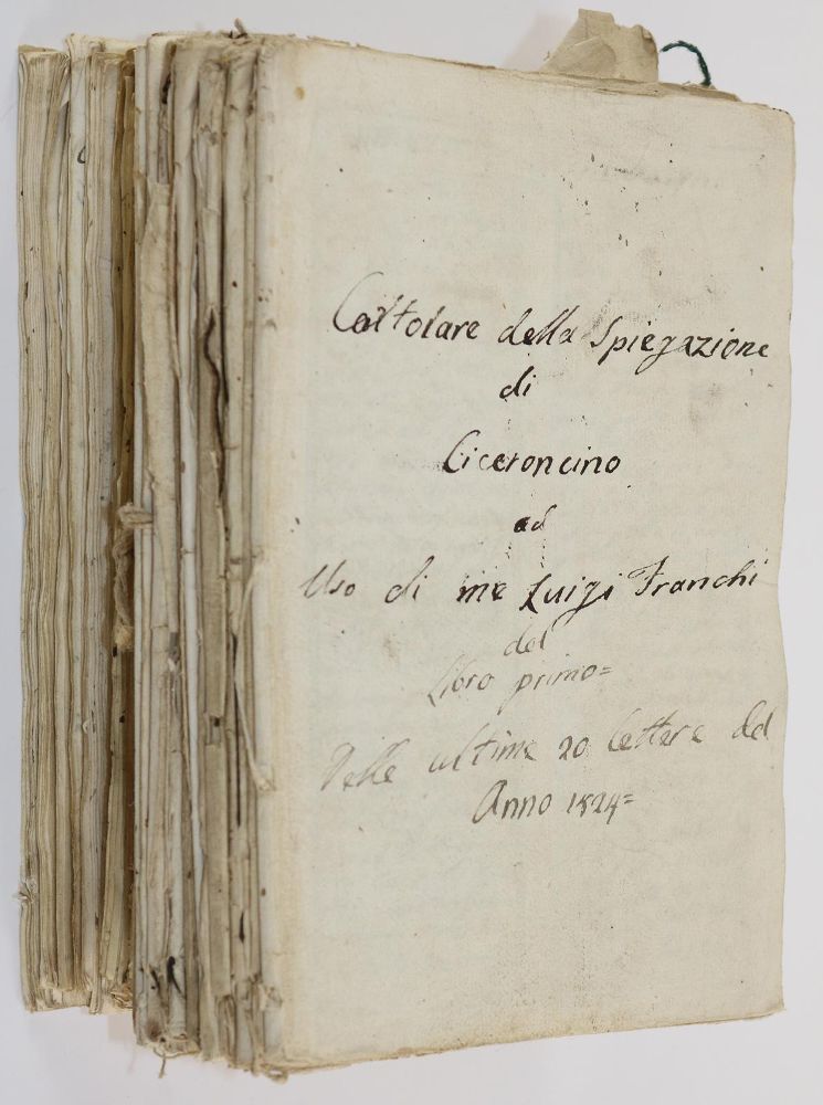 Große Abbildung Nr.1: 145-2168 Vorlesungsmitschriften.: (Autographen)
