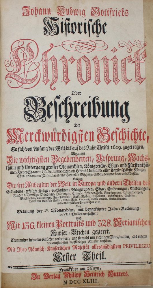 Große Abbildung Nr.4: 145-218 Gottfried,J.L.: (Merian)