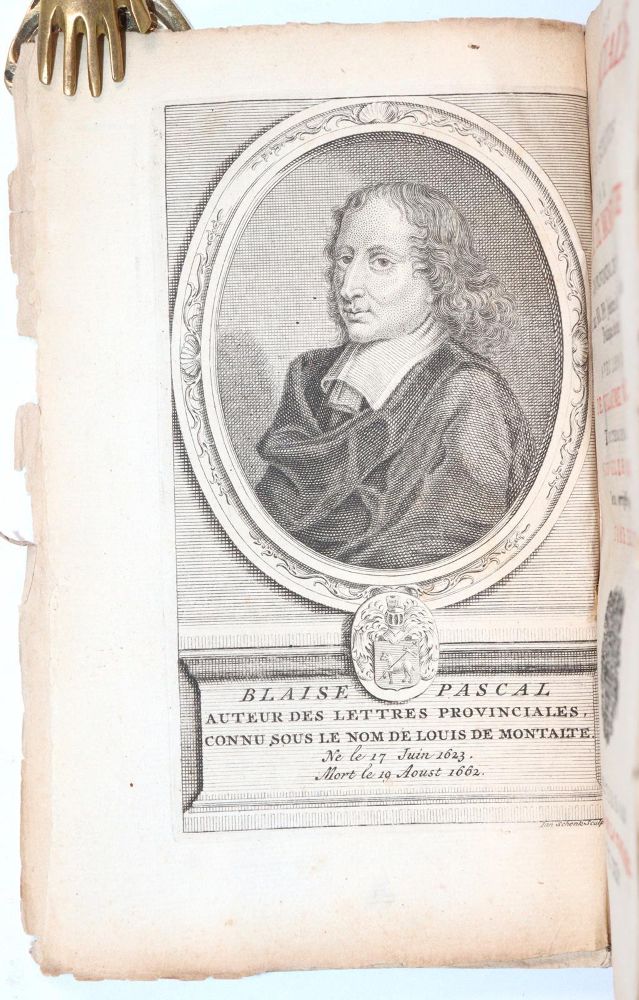 Große Abbildung Nr.3: 145-225 Montalte,L.de (d.i. B.Pascal).: (Alte Drucke, Handschriften und Theologie)