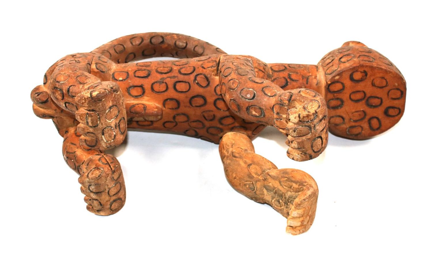 Große Abbildung Nr.4: 145-2271 Benin, Leopard: (Afrika)