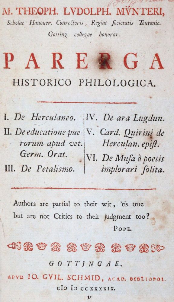 Große Abbildung Nr.1: 145-228 Münter,G.L.: (Old and rare books, manuscripts)