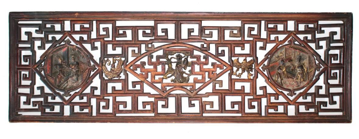Große Abbildung Nr.1: 145-2409 Holzpaneele: (Asiatika)