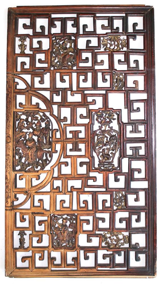 Große Abbildung Nr.5: 145-2409 Holzpaneele: (Asiatika)