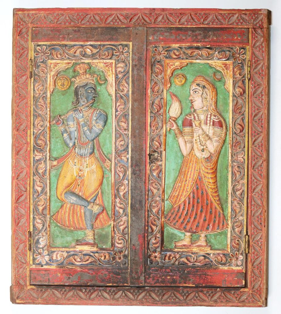 Große Abbildung Nr.1: 145-2428 Rhada Krishna: (Asiatika)