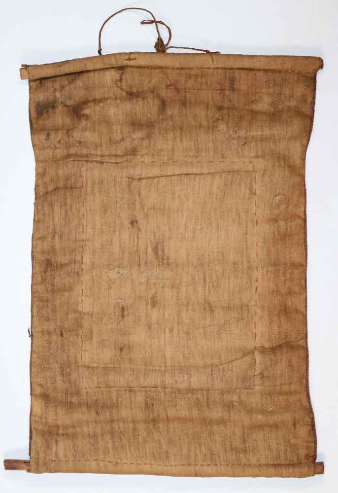 Große Abbildung Nr.2: 145-2441 Thangka Buddha: (Asiatika)