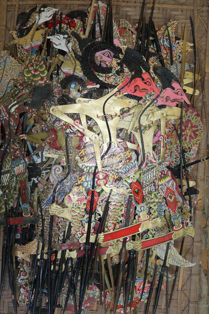 Große Abbildung Nr.10: 145-2448 Wayang Kulit: (Asiatika)