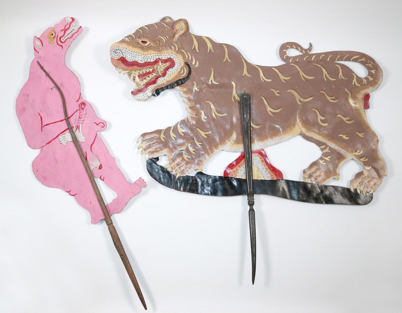 Große Abbildung Nr.2: 145-2448 Wayang Kulit: (Asiatika)
