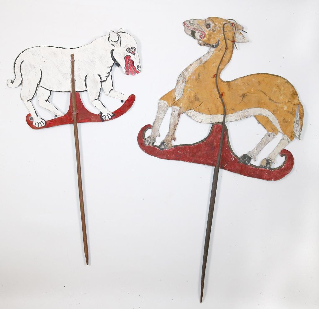 Große Abbildung Nr.7: 145-2448 Wayang Kulit: (Asiatika)